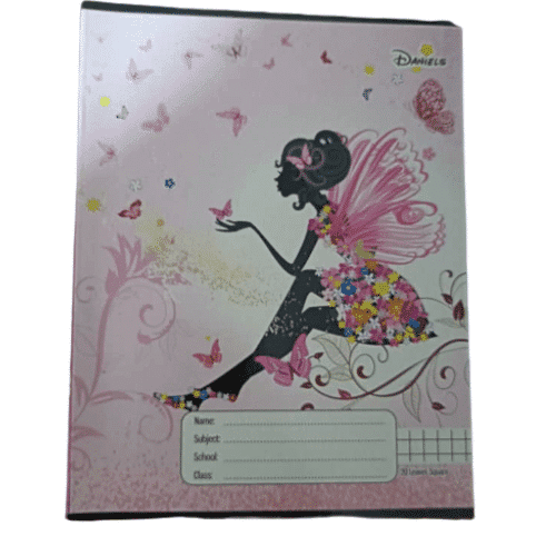 Cahier DANIELS Fée 20 Leaves Square