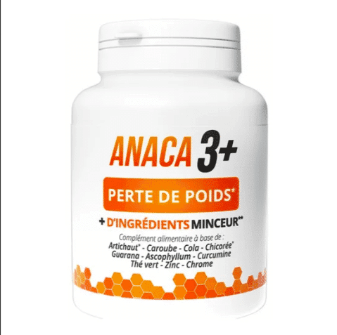 Complément alimentaire Anaca3+ Pour la Perte de Poids 120 gélules
