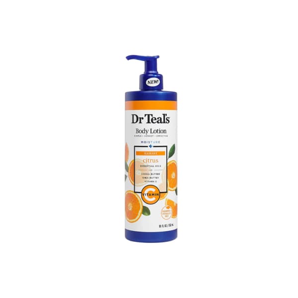 DrTeal's Lotion Corporelle Plus Radiant Citrus 532ml