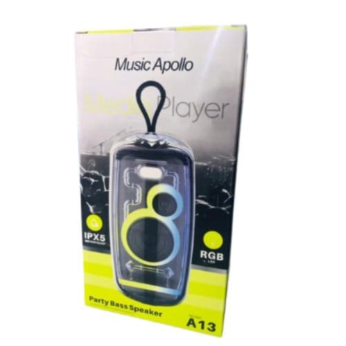 Haut parleur Bluetooth sans fil Music Apollo, Garantie 3mois