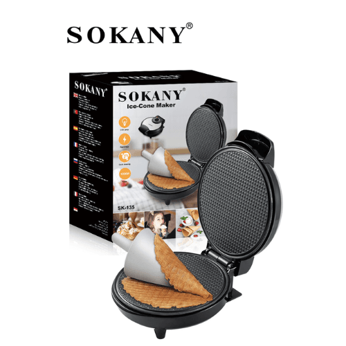 Crêpière Gaufrier SOKANY SK135 Garantie 1 Mois